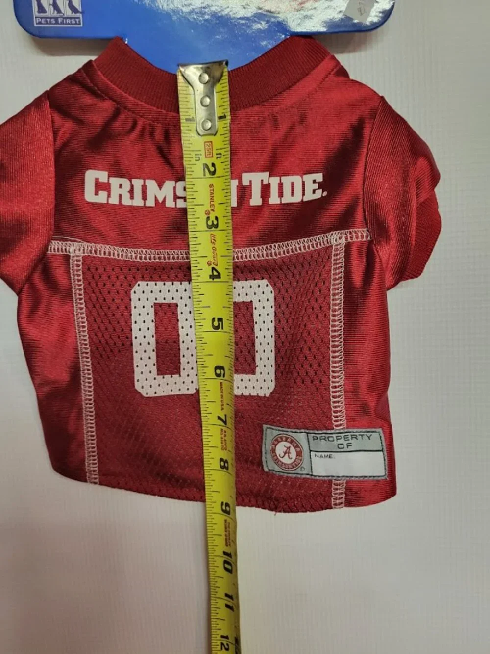 Pets First Alabama Crimson Tide Dog Football Jersey XS NCAA Pet Wear qt